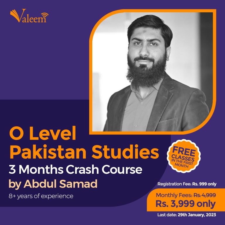 Cambridge O-Level Pakistan-Studies Sir-Abdul-Samad